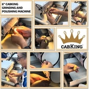 CabKing 6 Cabbing Machine | Lapidary Rock Grinder Polisher | Model CABKING-6V3