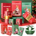 thumbnail image 3 of Navidad Arriba Plegable Reutilizable Envases Navideños Rojo Adecuado Para Joyas Eventos Navideños Reuniones Bodas Cumpleaños Atractivo Para Los Niños, 3 of 7