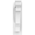 thumbnail image 2 of 5"W X 14"D X 18"H Balboa Architectural Grade PVC Outlooker with Traditional Ends, 2 of 8