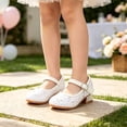 thumbnail image 2 of Girls Sandals Dress Shoes for Kids Heels Party Performance Glitter Non Sole Toddler Jellies Slides for Big Kids Slides Youth Girls Jelly Sandals for Baby Girls Slide Girls Baby Girl Sandals, 2 of 8