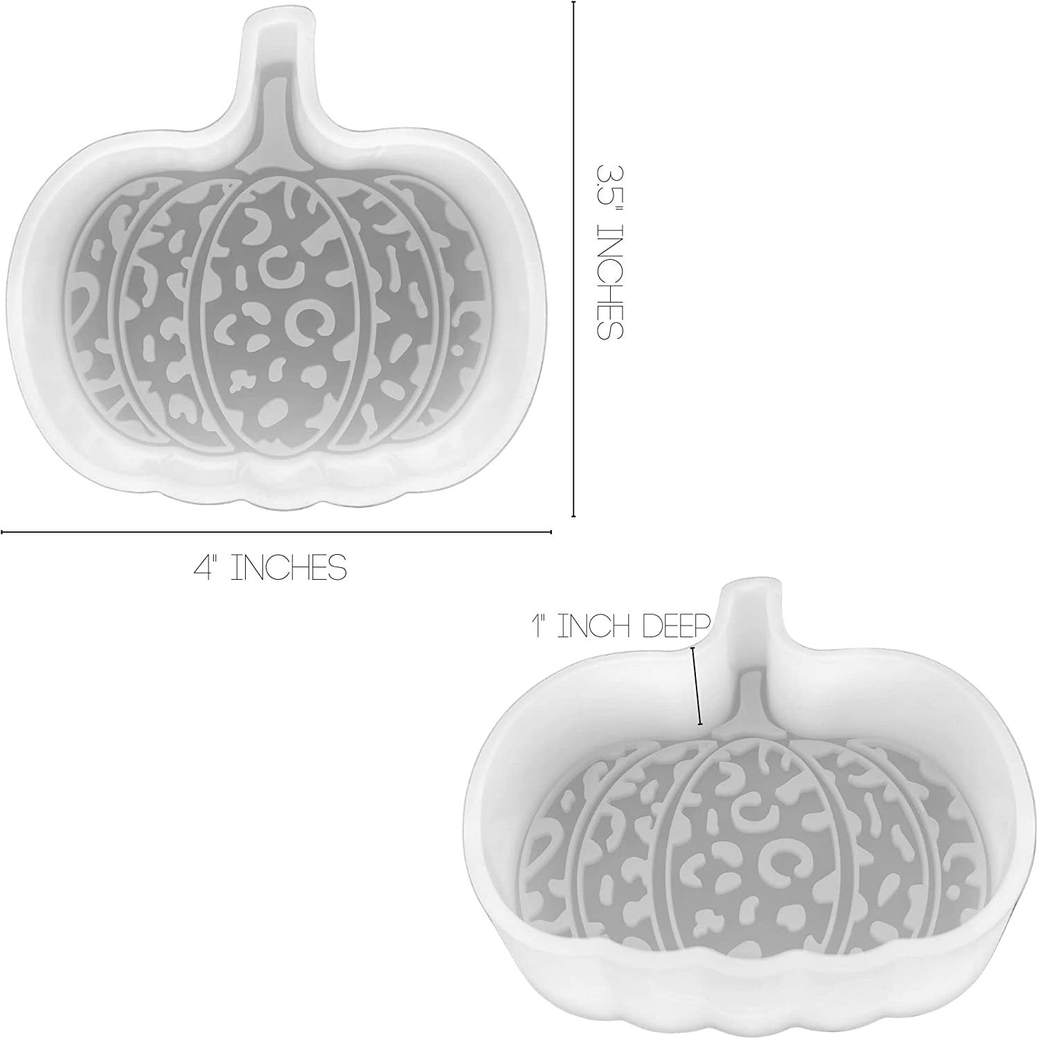 Fall Freshie 4 Pack Silicone Mold  Autumn Weather Fall Bonfires Football Halloween Thanksgiving  Crafter Supplies for Freshie, Soap, Resin, Candles