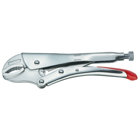UPC: 0843221004729 | KNIPEX Tools 41 04 180  7.25-Inch Round Jaw Locking Pliers