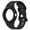 black, variant on LEIXIUER Silicone Sport Bands Soft Case Compatible with Google Pixel Watch Band Protective Watch Case Cover Soft Silicone Adjustable Straps Wristbands for Women Men
