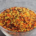 thumbnail image 3 of Halloween Autumn Candy Ice Cream Dessert Topping Sprinkles (10 lb. Bulk Case) – Festive Seasonal Orange, Black, & Purple Jimmies Blend, High-Yield Commercial Bakery & Ice Cream Station Master Pack, 3 of 4