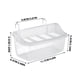 thumbnail image 3 of Caja de comida transparente Comedero a prueba de derrames Comedero Caja de fregadero Un comedero, 3 of 5