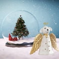 thumbnail image 3 of witspace Christmas Tree Topper Decoration - Christmas Angel Dog Tree Topper LED Lighted Garland & Wings Decor Ornament, Holiday Decoration (3.1*9.84 Inch), 3 of 4