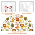 thumbnail image 4 of Lsque Tiger Lion Print Christmas Tree Skirt, Tree Skirt with Ties or Velcro, Perfect for Holiday Decorations, Halloween, and New Year-30", 4 of 7