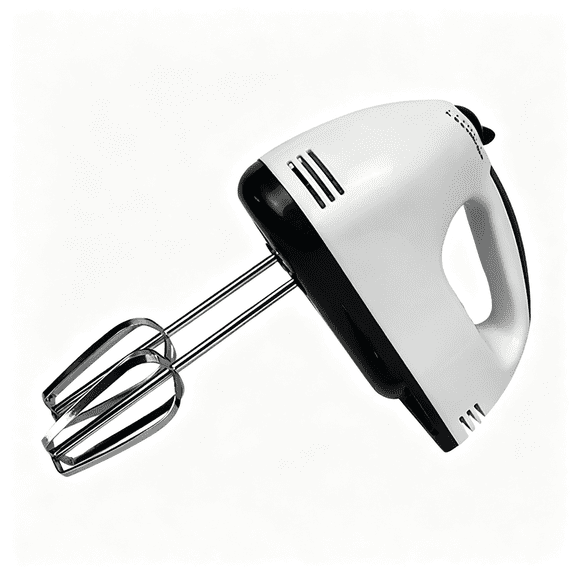 CURYMAY 1 Pcs Handheld Electric Food Mixer 7-Speed Kitchen Whisk with 2 Dough Hooks for Baking 11V Hand Mixer Electric Handheld