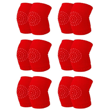 

Dadaria Baby Essentials for Newborn Girl 6Pairs Kids Baby Safety Sport Crawling Elbow Cushion Knee Pads Protective Gear H Boys Girls