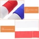 thumbnail image 2 of 6 rollos de papel crepé de colores para decorar fiestas, cumpleaños, bodas y festivales (blanco, rojo y azul rey)., 2 of 5