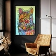 thumbnail image 5 of Epic Art 'If Cats Could Talk' by Dean Russo, Acrylic Glass Wall Art, 24"x36", 5 of 8