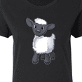 thumbnail image 4 of Inktastic Cute Little Lamb Women's T-Shirt, 4 of 5
