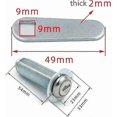 thumbnail image 2 of Cerradura de leva extra larga con código de llave 8025, cerradura resistente a la intemperie para 2 vehículos recreativos, 2 of 5