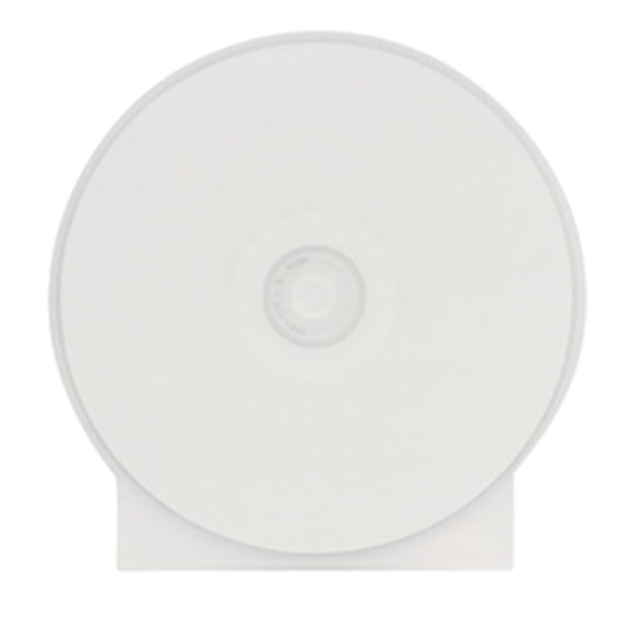 CheckOutStore 400 Clear Round Clamshell CD/DVD Case