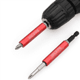 thumbnail image 4 of 3X -V 80mm Tige d'Extension de Tournevis Réglable 1/4 Pouce Hex Raccord Rapide, 4 of 7
