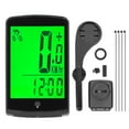 thumbnail image 1 of Mistaha Large Screen Bicycle Computer with Bright LED Backlight, Automatic Wake-up Function, Black Shell & Green Backlight, Long Battery Life., 1 of 7