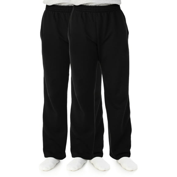 Mens Sweatpants Open Bottom