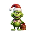 thumbnail image 1 of Adornos navideños de Polar Express Kagetolytai Colgantes de acrílico para coches madera de Grinch, 1 of 2