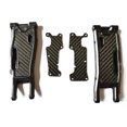 thumbnail image 3 of Dust Debris Protection Plates for TRAXXAS 1/8 4WD SLEDGE Monster Truck-95076-4 RC Carbon Fiber, Front and Rear Set, 3 of 6