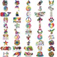 thumbnail image 4 of Pegatinas Tie Dye Rainbow Waterproof Graffiti 100 unidades, 4 of 5
