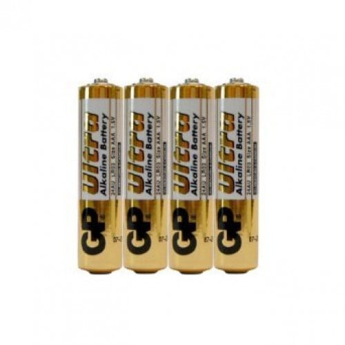 Four AAA Alkaline Batteries for Streamlight Enduro LED Headlamps and Stylus Pro Flashlights