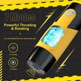 thumbnail image 3 of Adult Sex Toy Automatic Male Masturbators Cup, Male Sex Toy with 7 Thrusting & Rotating Electric Stroker Sex Toys for Men, 3 of 5