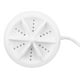 thumbnail image 3 of Lavadora ultrasónica portátil: suministros de lavandería para viajes, enchufe estadounidense de 100 a 240 V, blanco, ajuste de 4 velocidades, 3 of 10