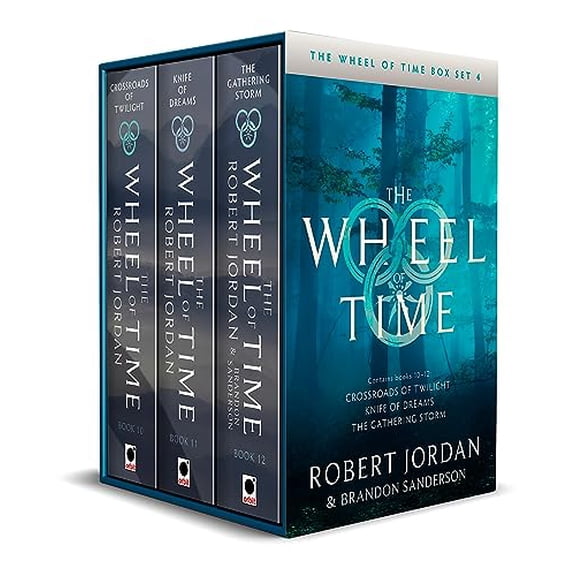 Pre-Owned The Wheel of Time Box Set 4: Books 10-12 (Crossroads of Twilight, Knife of Dreams, The Gathering Storm) (Wheel of Time Box Sets), 9780356518862, 0356518868, Paperback,