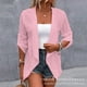 thumbnail image 5 of Mandylandy-Kimono informal holgado para mujer, cárdigan de punto abierto a la moda, prendas de vestir, prendas de vestir cortas de Color sólido, abrigos, 5 of 5