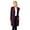 Dark Purple, variant on Women & Plus Long Sleeve Long Line Duster Knit Sweater Open Front Cardigan W/Pocket (S-3XL)