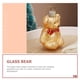 thumbnail image 5 of 2 colgantes de cristal con forma de osito, ideales para decorar tu llavero o bolso en San Valentín., 5 of 8