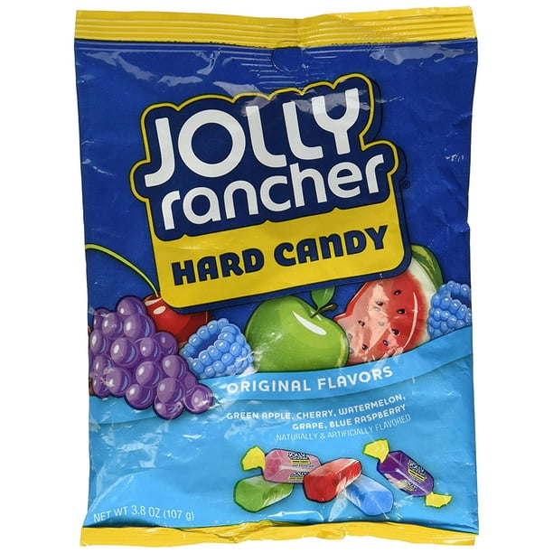 Jolly Rancher Original Flavors: 3.8 oz (107 g) Bag - Walmart.com ...