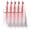 Red, variant on Clouser Minnow Fly Fishing Flies Streamer Fly Fishing Lure Bucktail Teaser Hook for Saltwater Flies Sea Bass Striper Flounder Fishing