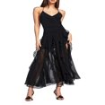 thumbnail image 2 of Off Shoulder Women‘s Sleeveless Solid Color Midi Dress, 2 of 8