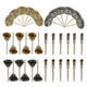 thumbnail image 2 of Kit de Cepillos de Rueda de Alambre de Acero Inoxidable 36 Piezas Nikou, 2 of 9