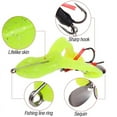 thumbnail image 6 of 2Pcs Floating Soft Frog Fishing Lure with Sharp Double Hooks Artificial Simulation Metal Sequins, 6 of 8