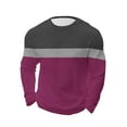 thumbnail image 5 of Big and Tall Gym Shirts for Men Long Sleeve Graphic Shirts Compression Fit Stretchy Waffle Knit Workout Tops, 5 of 5