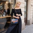 thumbnail image 5 of FORMRS Women Crossbody Purse with Chain Strap Vegan Leather Shoulder Handbag, Mountains and Forests, 5 of 7