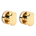 thumbnail image 1 of Destyer 2pack/lot Durable ABS Suction Glass Door Handle Long-lasting And Reliable Gold 1Set, 1 of 6