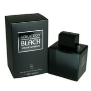 Antonio Banderas Seduction In Black Eau De Toilette Spray for Men 3.4 oz.