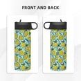thumbnail image 3 of Pofeuu Lemon Print 18oz Sports Insulated Kettle, Sports Bottle Water Bottles For Men Women For Gym Hiking Camping Running Mountain Bike Outdoor Sports, 3 of 8