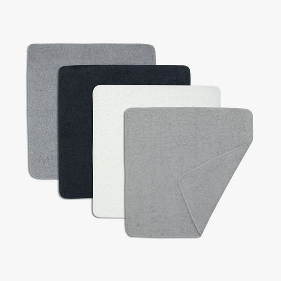 Mainstays 18-Pack Washcloth Bundle, Grey