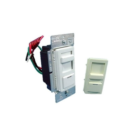 - Leviton White/Almond Electronic Low Voltage Dimmer Light Switch IPE04-LAW