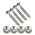 thumbnail image 1 of High Quality Guitar Neck Mounting Screws and Bushings Set for Electric Guitar, 1 of 4