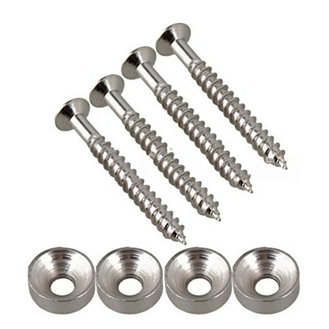 High Quality Guitar Neck Mounting Screws and Bushings Set for Electric Guitar