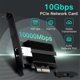 thumbnail image 5 of 10GBps AQC113 PCIE to RJ45 Network Card 1G/2.5G/5G/10Gbps RJ45 Interface Ethernet Wired LAN Adapter for Desktop Win10/11, 5 of 5
