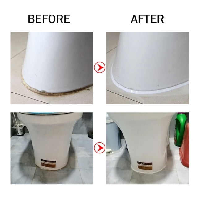 Sellador de base de inodoro, sellador de base de inodoro, sellador de urinario, sellador de crochet doméstico, sellador de baldosas, sellador de 180 ml, pegamento Dusknt, gran oferta, adhesivo de