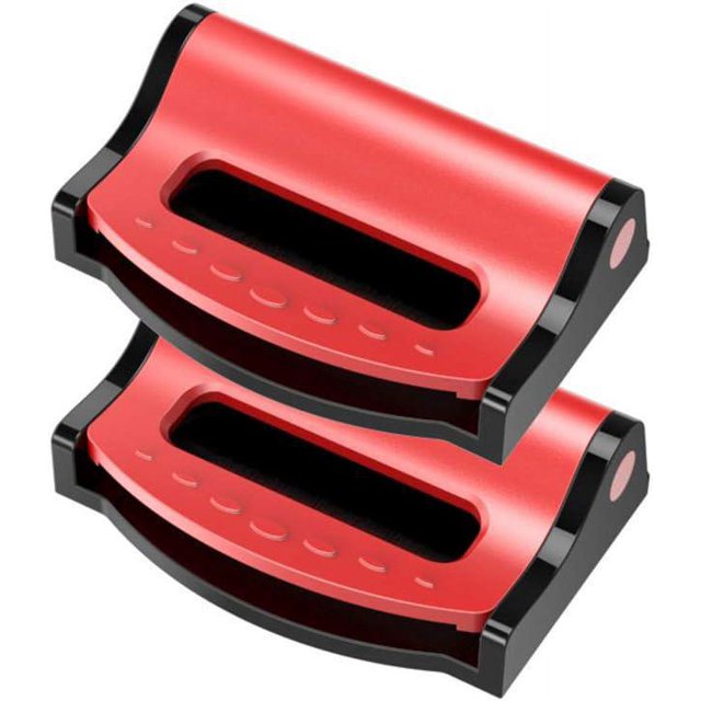 2 topes para cinturón de seguridad antihebilla, hebilla para cinturón de seguridad, hebilla para cinturón de seguridad, alarma universal para cinturón de seguridad para elementos esenciales del coche