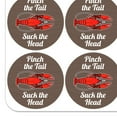 thumbnail image 2 of Crawfish Pinch the Tail Suck the Head Crayfish Louisiana Saying Planner Calendar Scrapbooking Crafting Stickers, 2 of 7