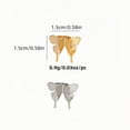 thumbnail image 3 of 6Pcs Butterfly Design Hairpins Metal Hair Clip For Women Girls Delicate Hair Styling Accessories For Event Hairstyles, 3 of 9